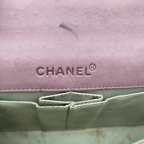 Chanel Pink Canvas Shoulder Bag - Picture 7 of 9